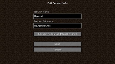 Hypixel Server address and Server name - Minecraft - YouTube