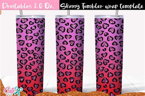 20 Oz Skinny Tumbler Mockup Full Wrap - 147+ Amazing SVG File