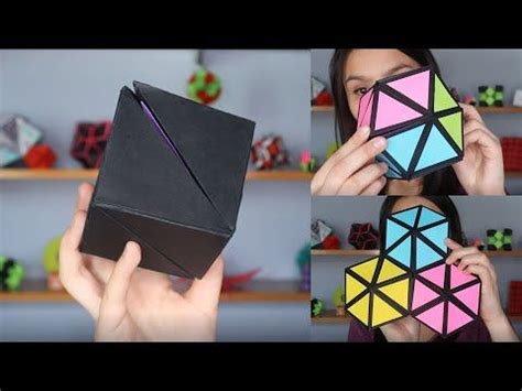 TRANSFORMING Yoshimoto Cube #3 Tutorial | Karagamii | Paper craft ...