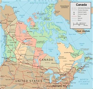 Canada-Map-With-Cities | Canada-Map-With-Cities | Flickr