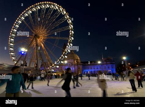 Cardiff winter wonderland ice skating hi-res stock photography and ...