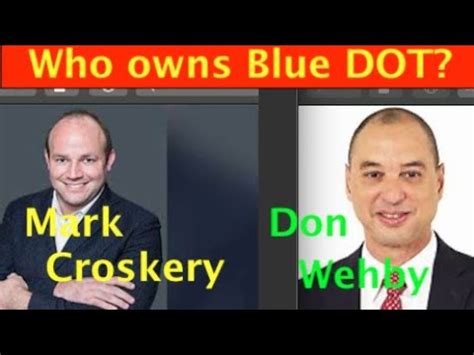 WHO OWNS BLUE DOT? Croskery SSL Venture Capital ? then Don Wehby Grace ...