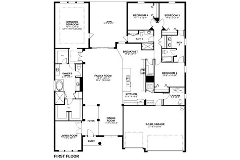 New Homes in Oviedo - The Brookhaven Fl (Plan) - M/I Homes