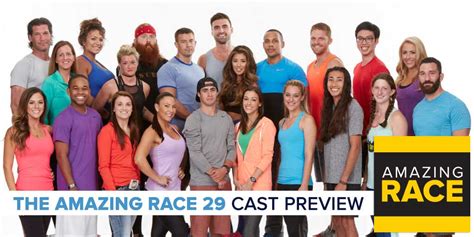 Amazing Race 29 | Cast Preview – RobHasAwebsite.com