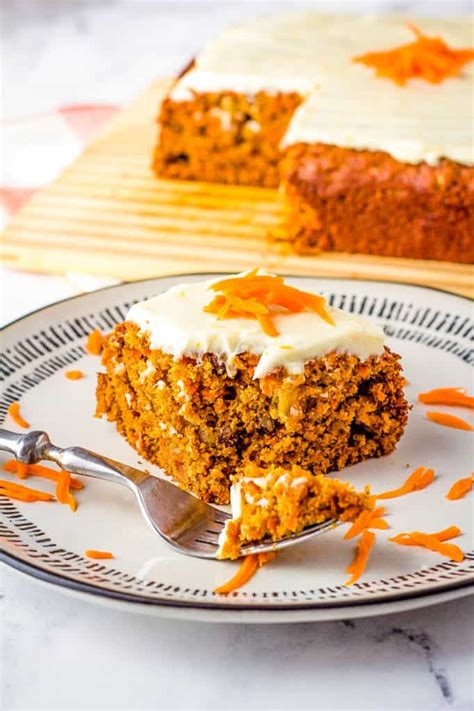 Vegan Carrot Cake with Cream Cheese Frosting | The Picky Eater