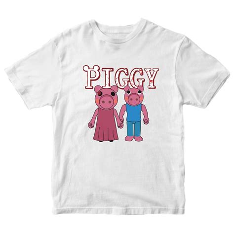 Roblox Funny Piggy Kids Children's Unisex T-shirt Cool Tee | Etsy