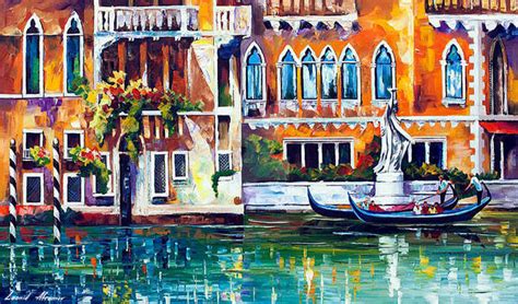 Venice Building by Leonid Afremov by Leonidafremov on DeviantArt