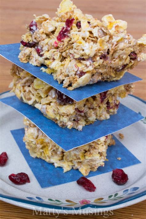 Recipe for Homemade Cereal Bars