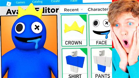 Making *BLUE* RAINBOW FRIENDS A ROBLOX ACCOUNT!? (EXPENSIVE!) - YouTube