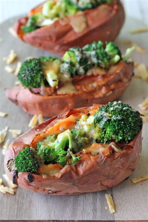 Broccoli Cheese Stuffed Sweet Potatoes — NatureBox Blog