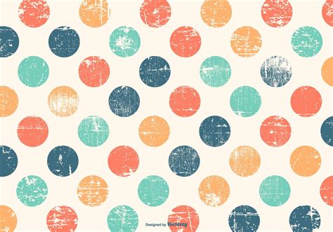 Cute Colorful Polka Dot Grunge Background 139838 Vector Art at Vecteezy