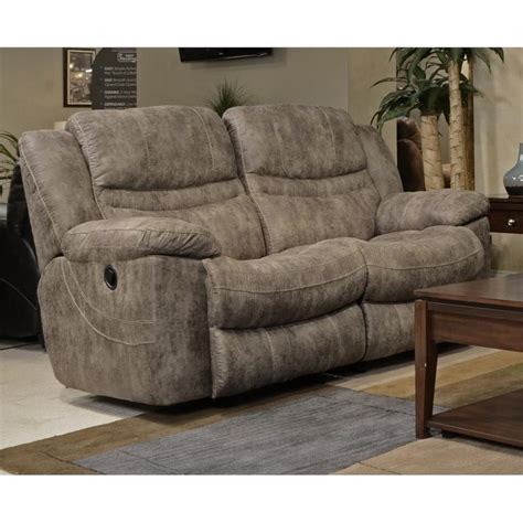 Catnapper Valiant Rocking Reclining Loveseat in Marble - 14022124858280039