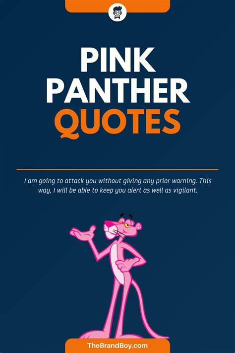 102+ Best Pink Panther Sayings & Quotes - theBrandBoy.com | Panther ...