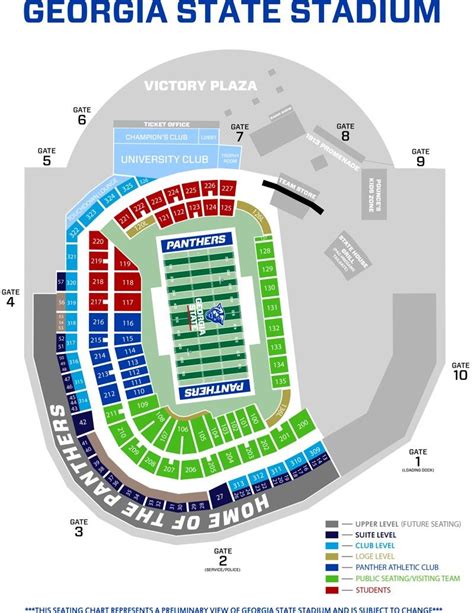 University Of Alabama Stadium Seating Chart