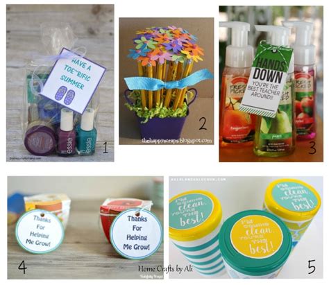 10 Quick and Easy Teacher Appreciation Gifts - Home Crafts by Ali