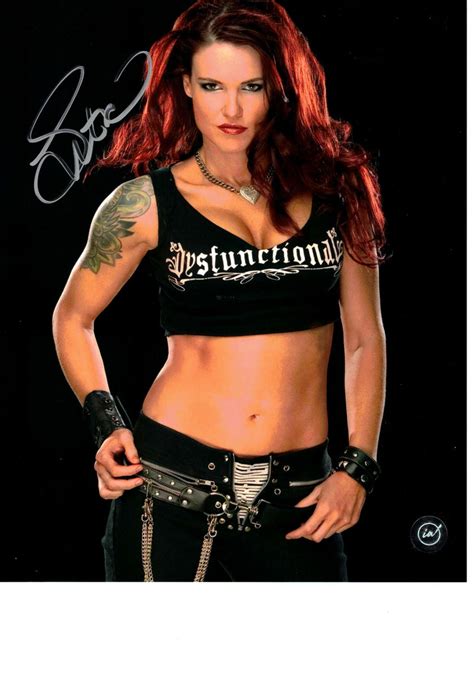 Lita WWF Diva Promo 8x10 Autographed Photo in Silver Sharpie – Icon ...