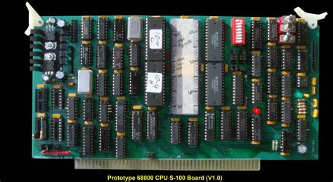 S100 Computers - 68000 CPU Board