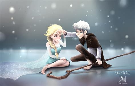 Elsa and Jack frost by Tan-staR on DeviantArt