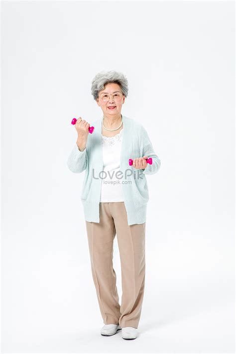 Elderly Sports Dumbbells Picture And HD Photos | Free Download On Lovepik