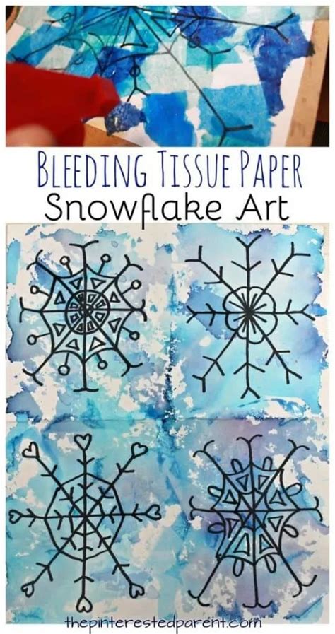 21 Super Easy Snowflake Crafts for Kids to Make this Winter!
