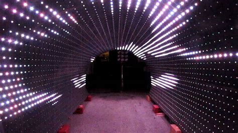 LED VIDEO TUNNEL - YouTube