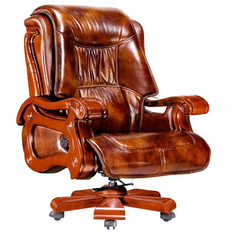 EXECUTIVE LEATHER OFFICE RECLINER CHAIR