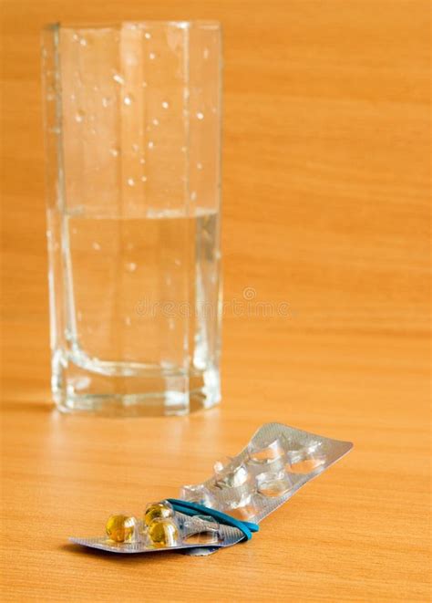 Tablets with water stock photo. Image of antibiotic, bunch - 23554450