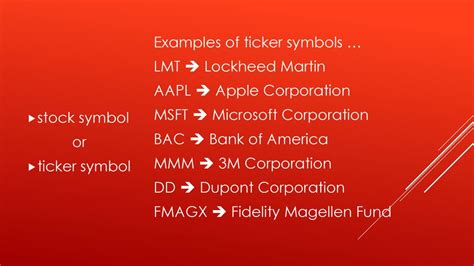 Banking 11/18/ STOCK MARKET TICKER Chapter ppt download