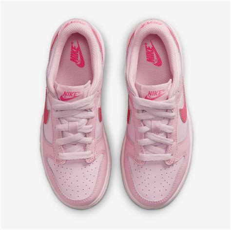 NIKE DUNK LOW TRIPLE PINK OFFICIAL LOOK