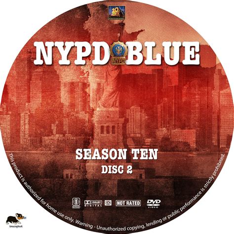 NYPD Blue Season 10 2002 R1 Labels 3 | DVD Covers | Cover Century | Over 1.000.000 Album Art ...