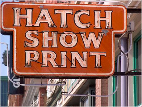 Hatch Show Print — David Airey