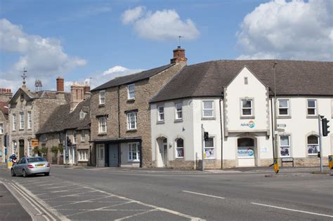 Views of the High Street in Witney, Oxfordshire in the UK Editorial ...