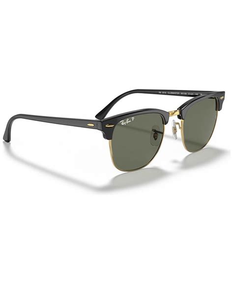 Ray-Ban Polarized Sunglasses , RB3016 CLUBMASTER & Reviews - Sunglasses by Sunglass Hut ...