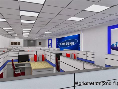 Manjeeta's Interior Works: Office Interior for Samsung