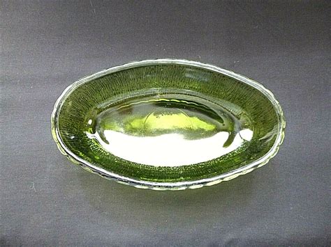 Vintage FTD 1975 Green Flower Arrangement Bowl With Ridged Sides | eBay