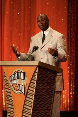 Michael Jordan Hall Of Fame Speech