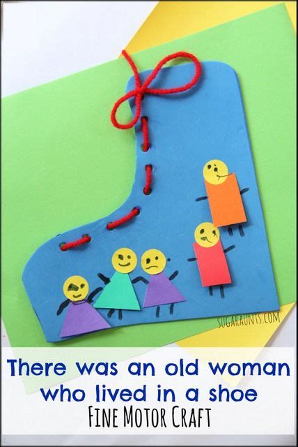 Old woman who lived in a shoe craft – Artofit