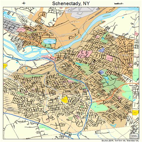 Schenectady Ny Map / Schenectady is a city in schenectady county, new ...