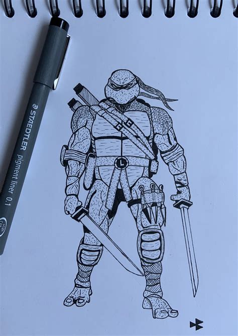 Teenage Mutant Ninja Turtles : r/drawing