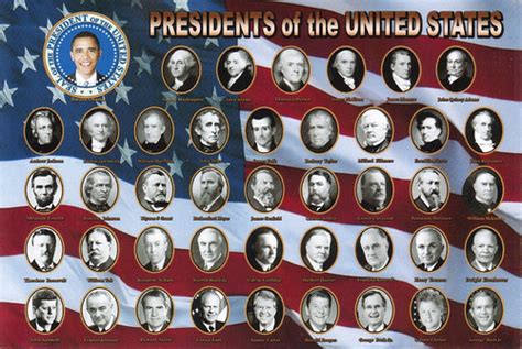 Presidents of the United States Postcard - a photo on Flickriver