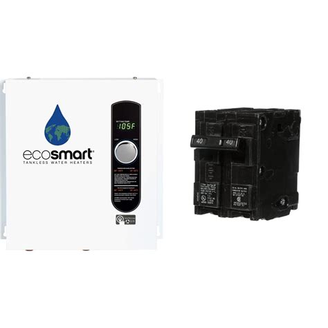 EcoSmart ECO 27 Tankless Water Heater, Electric, 27-kW - Quantity 1 ...