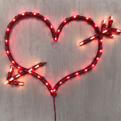 Valentine's Day Heart Window Light