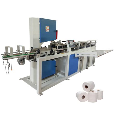 China Automatic Band Saw Cutter Small Toilet Paper Roll Cutting Machine - China Toilet Paper ...