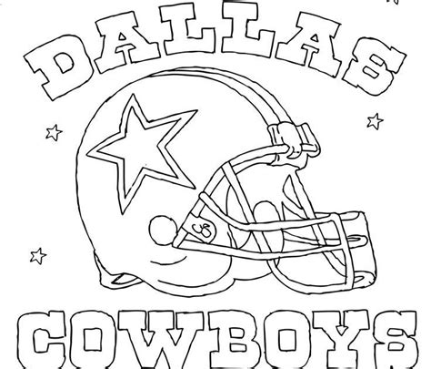 Best Coloring Pages Site: Dallas Cowboy Adult Coloring Pages