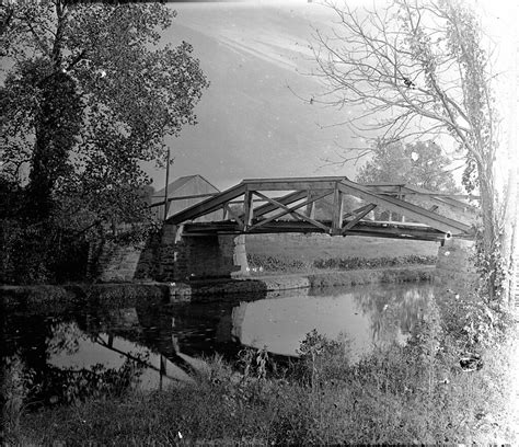 50 Small Bridge over Canal, Pennsylvania 1912 | From 5x7 inc… | Flickr