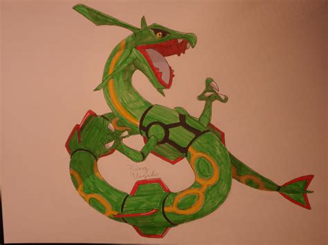 Rayquaza Drawing at GetDrawings | Free download