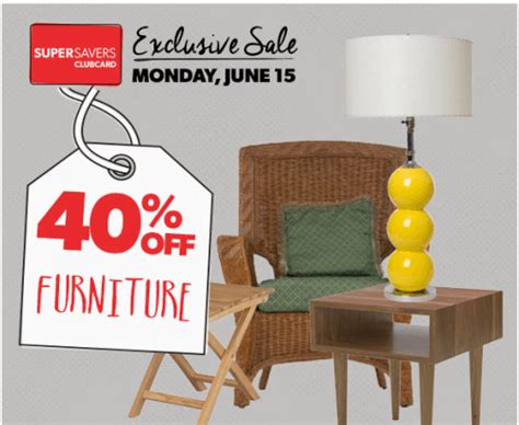 Value Village Canada: Save 40% on Furniture on Monday 15 June ...