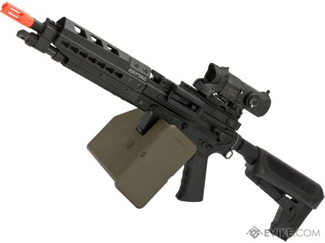 Krytac Full Metal Trident MK II LMG AEG Light Machine Gun with Keymod Handguard, Airsoft Guns ...