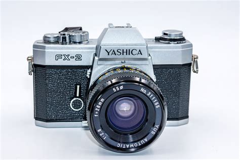 YASHICA FX-2 with 28mm f2.8 Automatic Prime Yashica Lens, Bundled with additional lens and ...