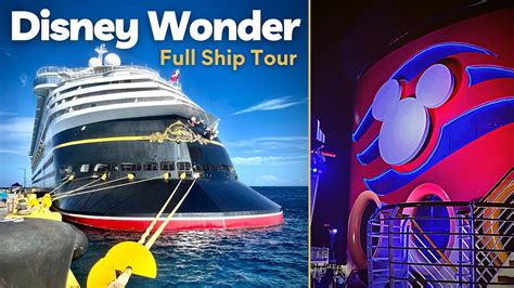 Disney Wonder Cruise Ship Full Tour & Review 2024 (Top Cruise Tips ...